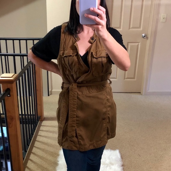 Free People | Utility Sleeveless Wrap Vest - Picture 10 of 15